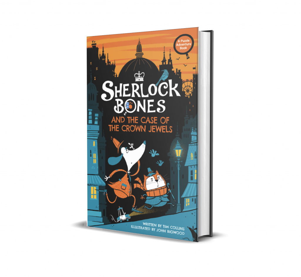 Sherlock Bones and the Case of the Crown Jewels Cover