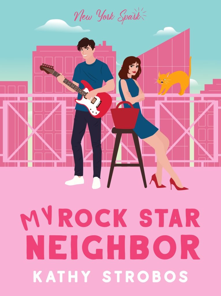 Cover of the new book, My Rock Star Neighbor